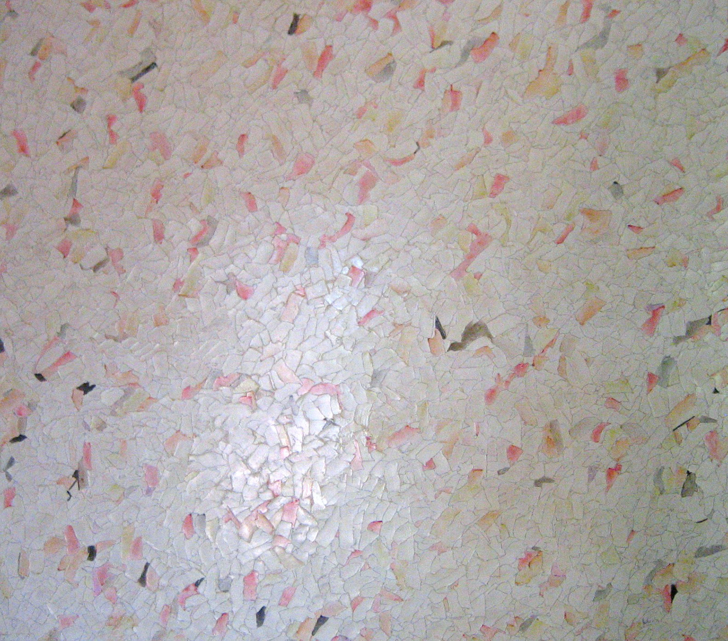 ASTRATTO stucco-china dim 111 x 99 anno 2006
