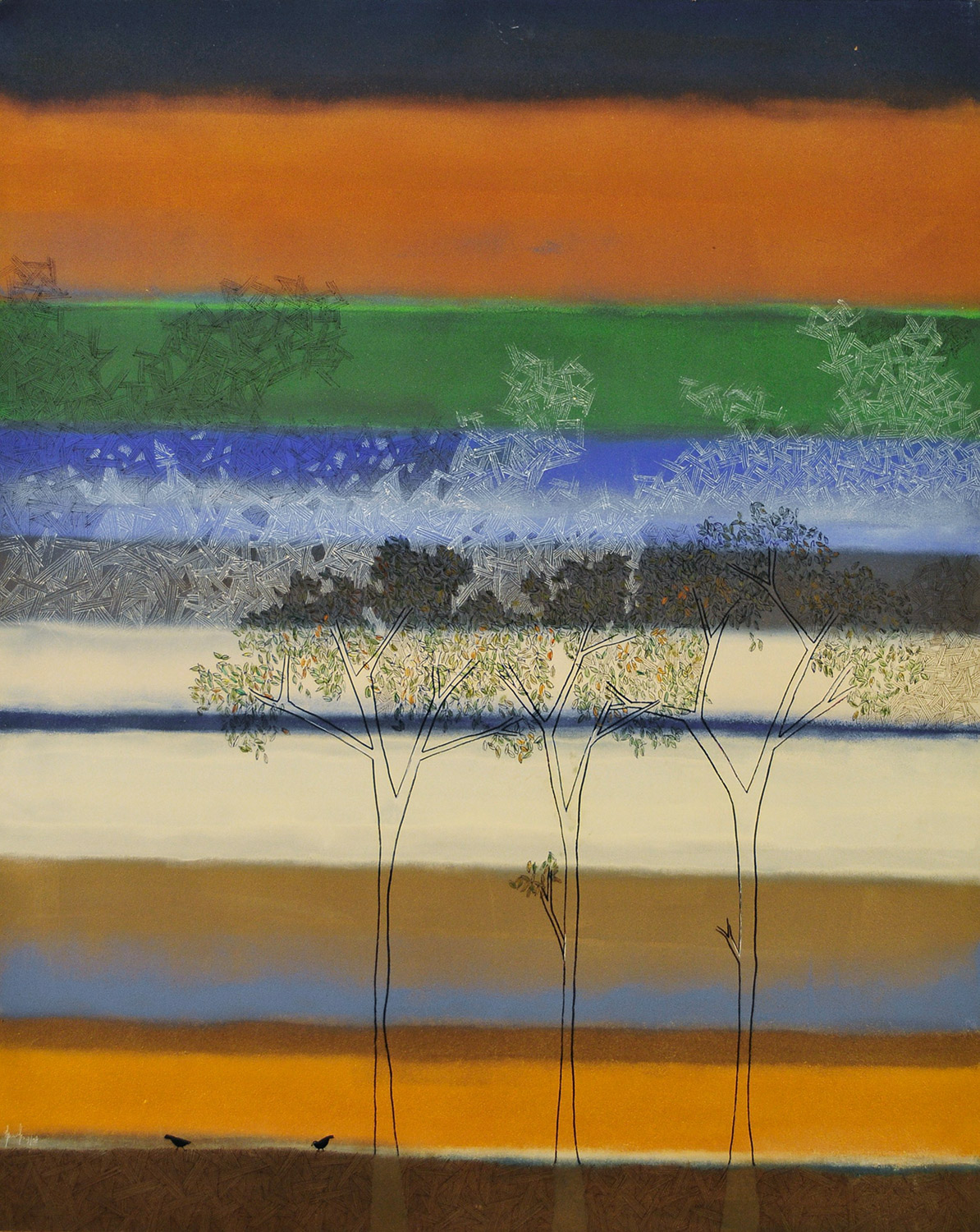 AUTUNNO acrilico 73 x 58 (2008)