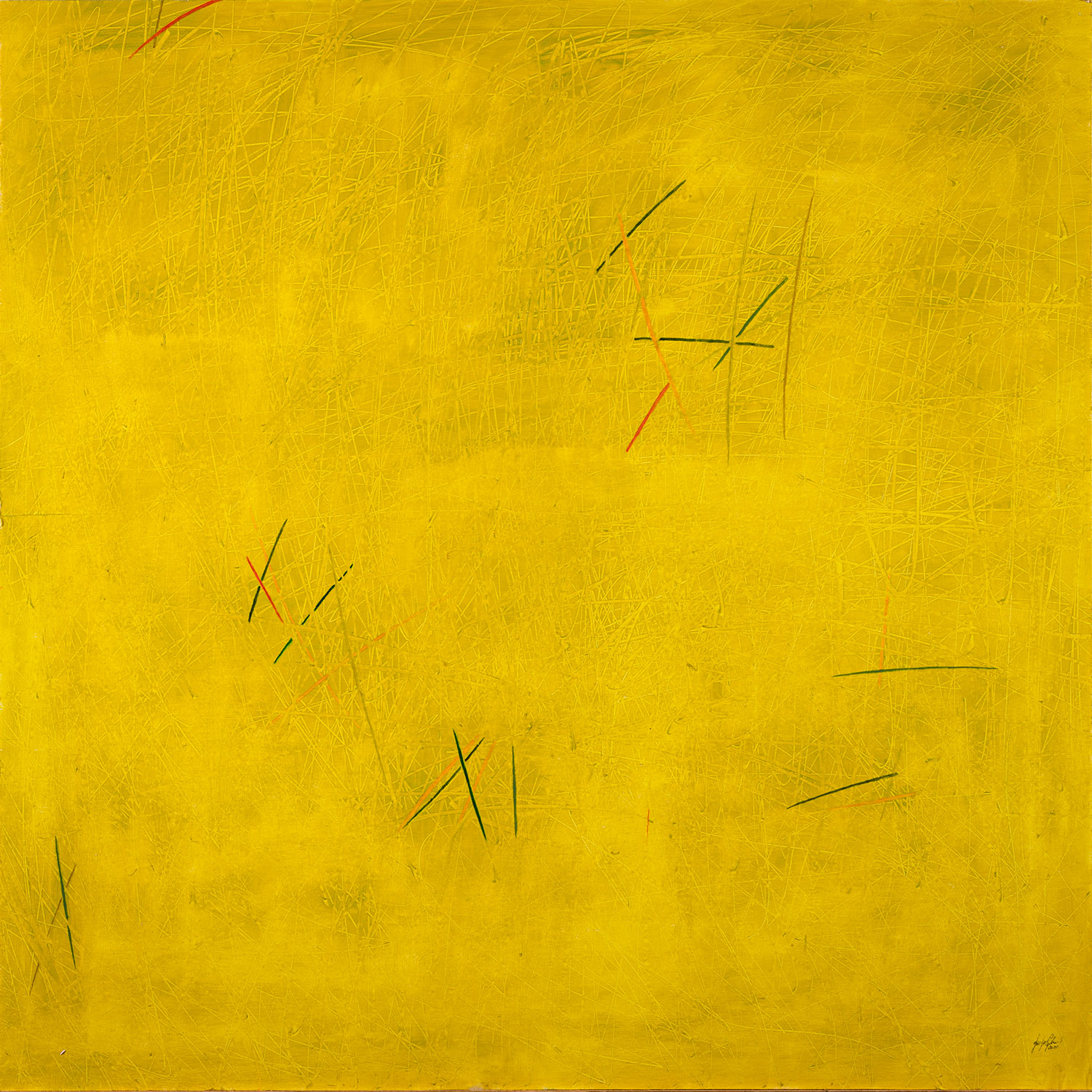 INTERSPAZIO 3 olio dim 83×83 anno 2020